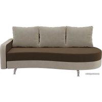 Тахта Лига диванов Премьер 105264 (левый, коричневый/бежевый)