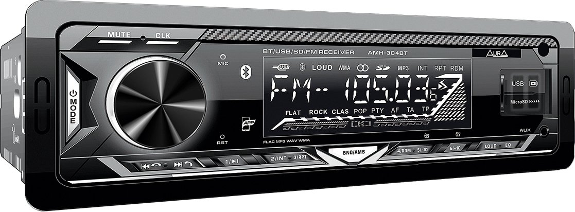 

USB-магнитола Aura AMH-304BT
