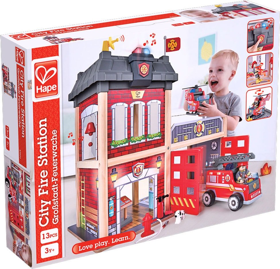 

Конструктор Hape E3023 City Fire Station