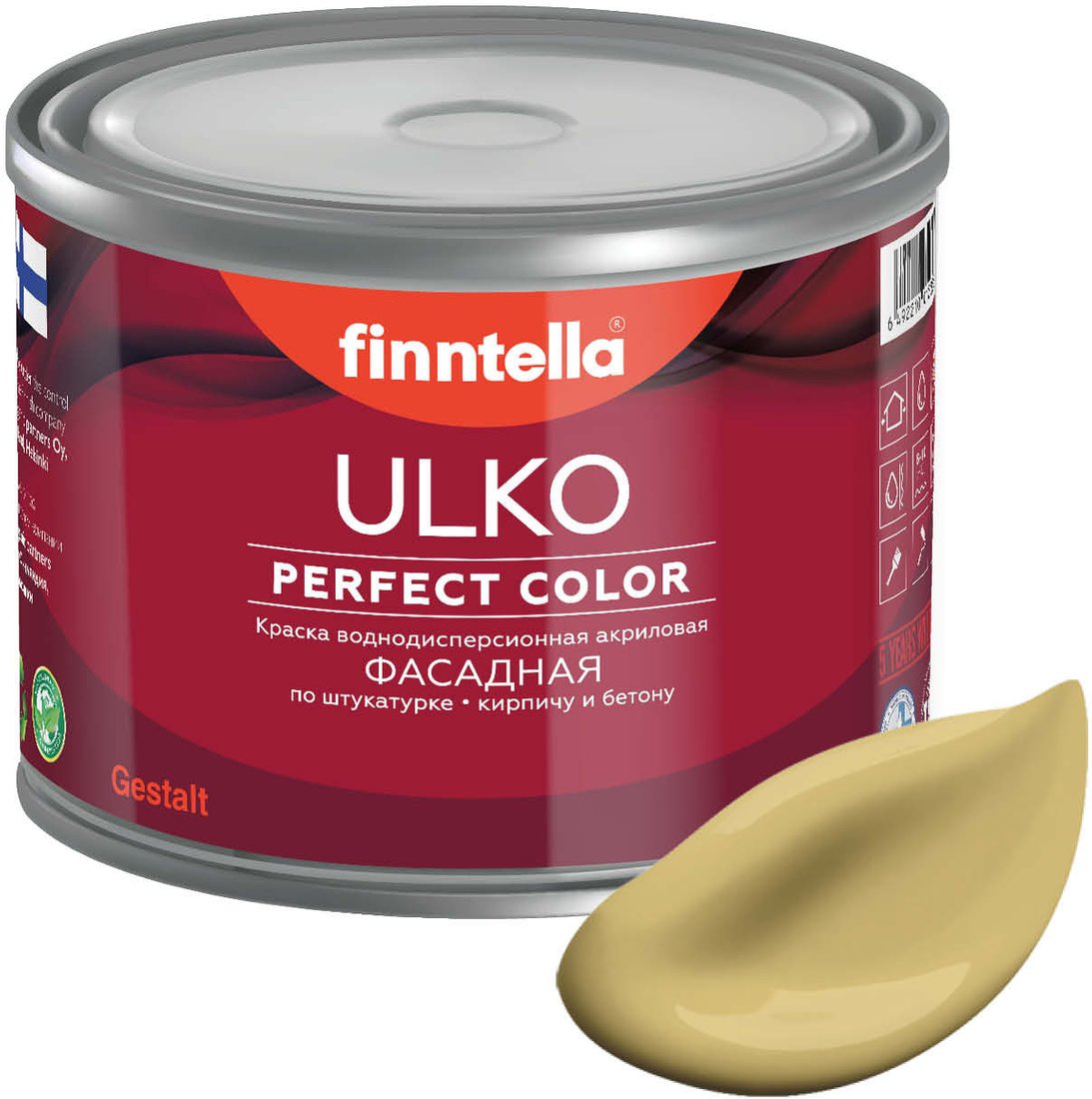 

Краска Finntella Ulko Syksy F-05-1-3-FL117 2.7 л (приглушенный)