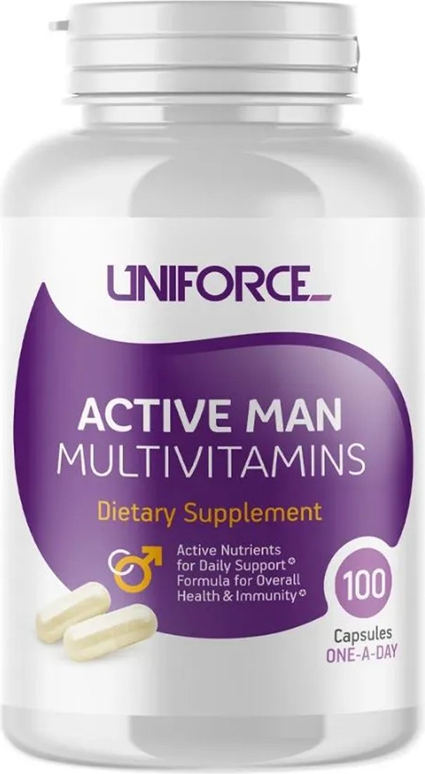 БАД Uniforce Active Man Multivitamins (90 капсул)