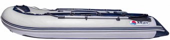 Моторно-килевая лодка SMarine SDP Max-365 (синий/серый