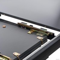 Кухонный стол Мебель Импэкс Leset Капри (антрацит/черный)