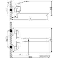 Смеситель Diadonna D80-246112