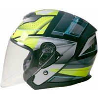 Мотошлем AIM JK526 526-014-XL (XL, желтый/серый/черный)