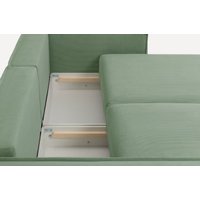 Модульный диван Divan Этен 6 Vertical Mint 255918 (зеленый)