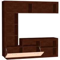 Стенка МДК ГТ4 центральный для гостиной 1704x1702x413 (венге/дуб млечный)