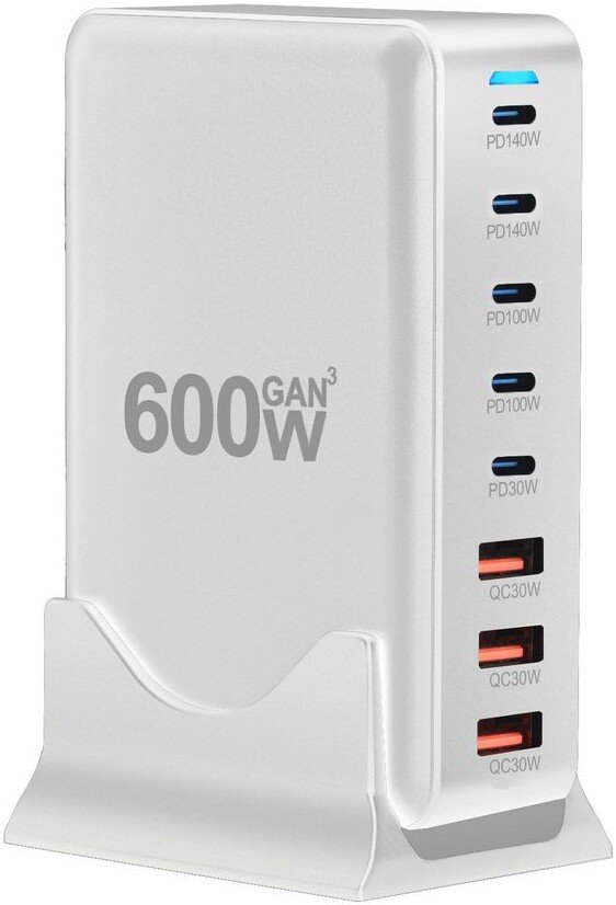 

Сетевое зарядное USBTOP 1006P200WW 559448 (белый)