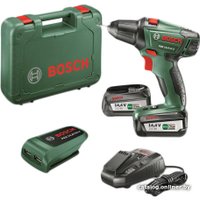 Дрель-шуруповерт Bosch PSR 14.4 LI-2 (два аккумулятора + USB адаптер)