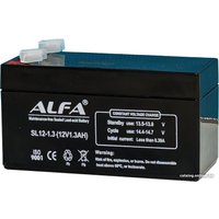 Аккумулятор для ИБП ALFA SL12-1.3 (12V-1.3Ah)