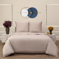 Евро комплект постельного белья Siberia Home Сэнди Евро 70x70 Сиб-Евро-С-кп70x70 (капучино)