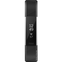 Фитнес-браслет Fitbit Alta HR (черный/серебристый)