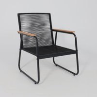 Набор садовой мебели AksHome Gardenia (черный)