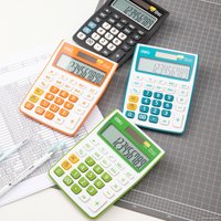 Бухгалтерский калькулятор Deli E1238black