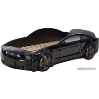 Кровать-машина Futuka kids Мустанг 3D (черный)