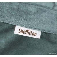 Стул с подлокотниками Sheffilton SHT-ST31-C2/S65-1 (аквамарин/венге)