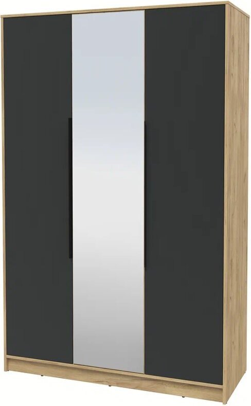 

Шкаф-купе Интерлиния Концепт КТ-Ш3з (антрацит/дуб золотой)