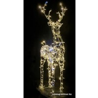 3D-фигура Decowelder Олень Каркас 1.9 м 220V (теплый белый)