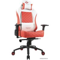 Игровое (геймерское) кресло Zone51 Спартак Легенда (белый/красный) в Орше