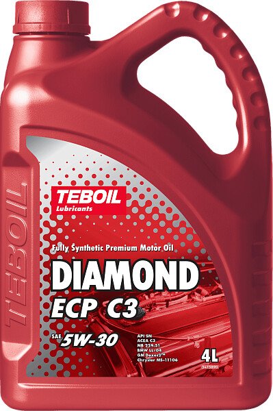 

Моторное масло Teboil Diamond ECP C3 5W-30 4л