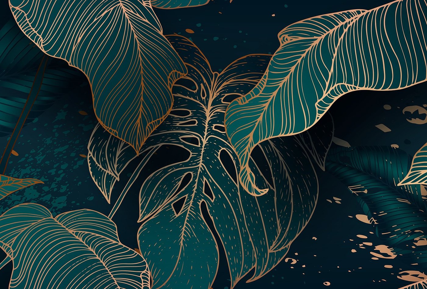 

Фотообои Vimala Векторные листья 15 270x400