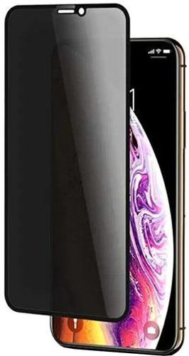 Защитное стекло KST SPY для Apple iPhone 12 / 12 Pro (черный)