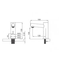 Смеситель Ledeme L1655D-1