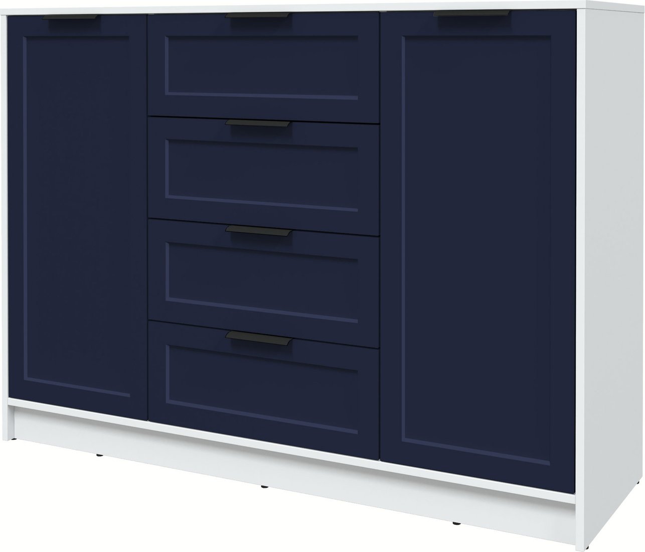 

Тумба Интерлиния Концепт Тренд КТ-Т140 (белый платинум/индиго)