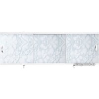 Фронтальный экран под ванну Alavann Оптима 170 (светло-серый мрамор)