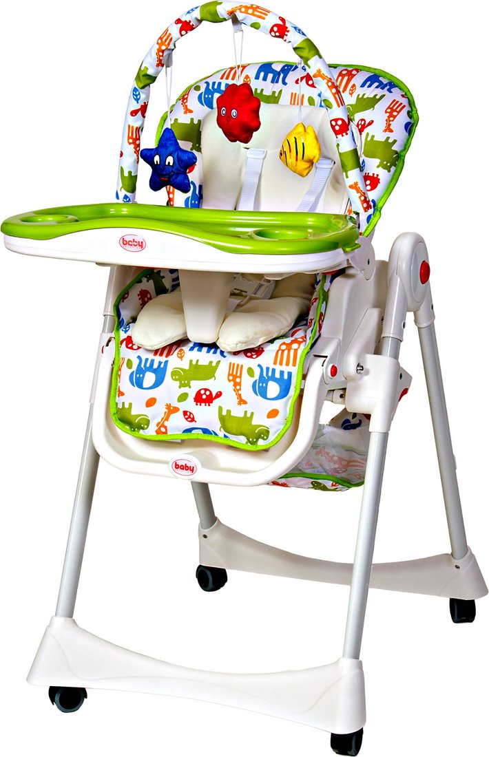

Высокий стульчик Baby Prestige Avion Comfort+ 0-36 (зеленый)