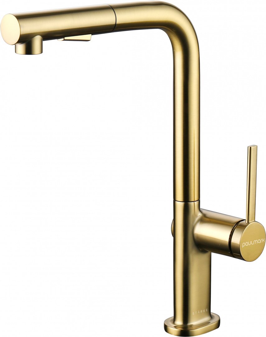 

Смеситель Paulmark Neo Ne214419-BG (брашированное золото)