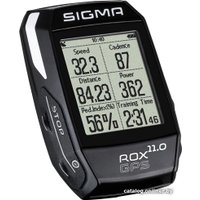 Велокомпьютер Sigma ROX GPS 11.0 Set (черный)