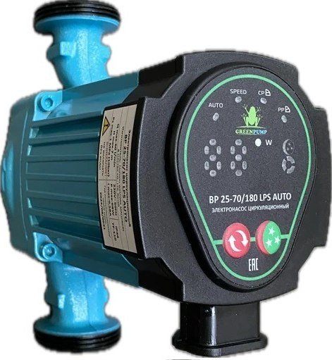 

Циркуляционный насос Greenpump BP 25-40/180 LPS Auto