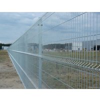 Строительная сетка 3D ограждение Панель заборная Medium оцинкованная 1730x2500мм в Бресте