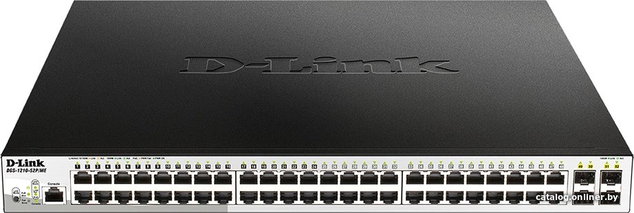 Управляемый коммутатор 2-го уровня D-Link DGS-1210-52P/ME/B1A