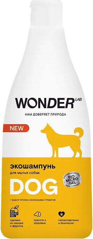 

Шампунь Wonder LAB для мытья собак (550 мл)