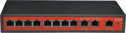 

Неуправляемый коммутатор Wi-Tek WI-PS210G