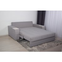 Диван DiArt Джаз 1550 с подлокотниками Бруклин (велюр Магия 53/прав/крафт)