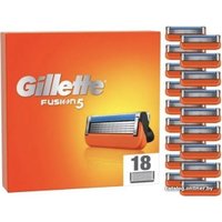 Сменные кассеты для бритья Gillette Fusion5 (18 шт)