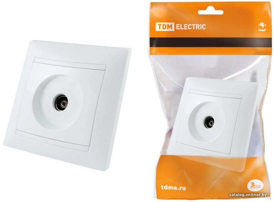 Розетка телевизионная TDM Electric Лама SQ1815-0017