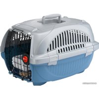 Переноска Ferplast Atlas Deluxe 20 Open (серый/голубой)