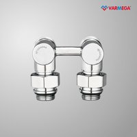 Узел нижнего подключения Varmega 1/2"х3/4"EK VMDV20-200415 (черный)