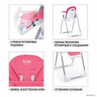 Высокий стульчик Nuovita Grande (коралловый)