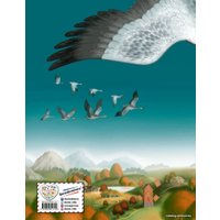Книга издательства Эксмо. Путешествие Нильса с дикими гусями (ил. И. Панкова) (Лагерлеф Сельма)