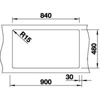 Кухонная мойка Blanco Pleon 9 527636 (левая, мягкий белый)