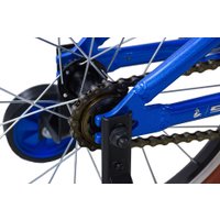 Детский велосипед Stark Foxy Boy 18 2025 (синий металлик/серебристый)