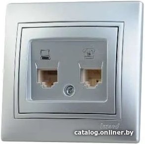 Розетка компьютерная Lezard Mira 701-1010-143