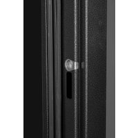 Металлическая дверь Guard Термо MG109 96x205 левая (черное серебро/белый ясень) в Лиде