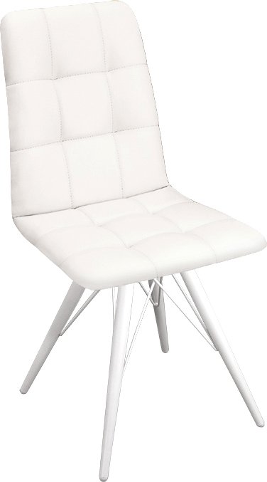 

Стул Трия Аспен К3 (белый матовый/кож.зам Polo White)
