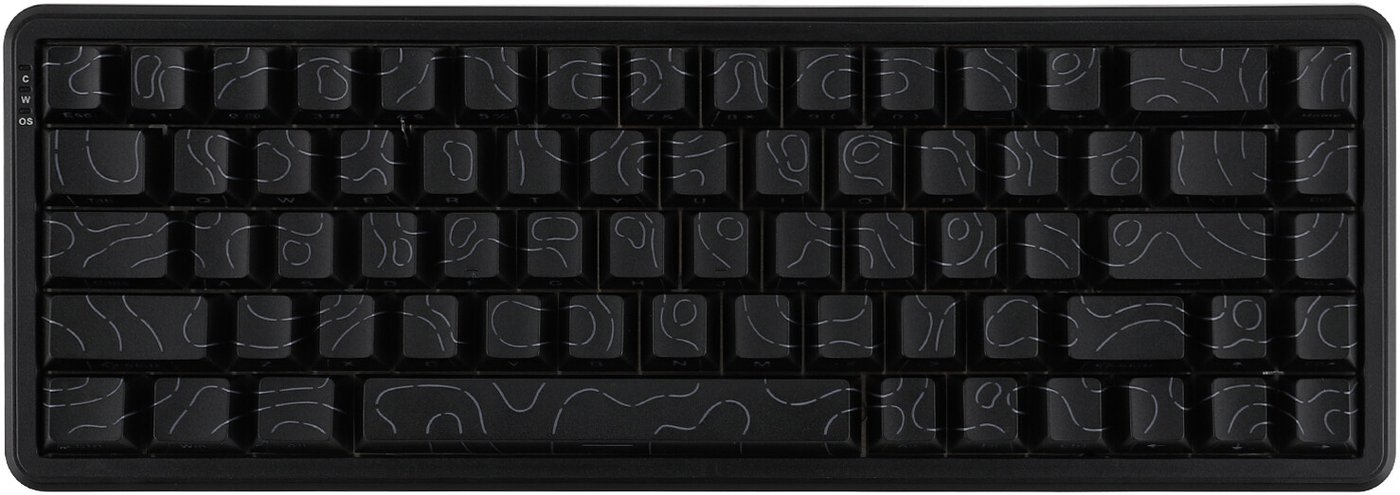 

Клавиатура Ajazz AK680 Max (Side Printed, черный, Magnetic Rice Switch)